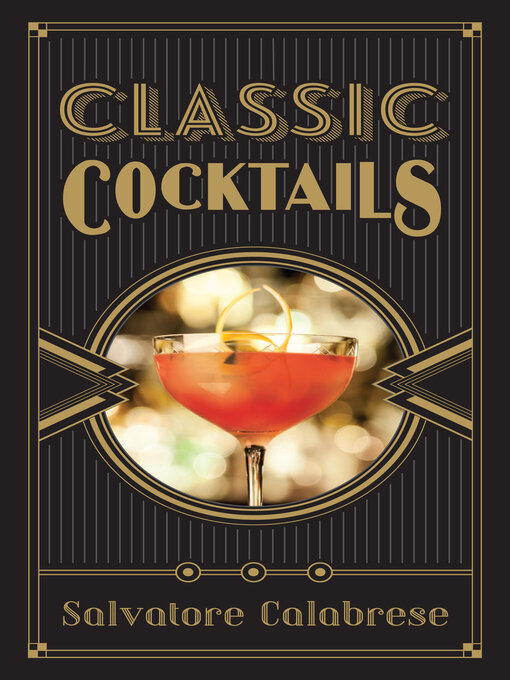 Title details for Classic Cocktails by Salvatore Calabrese - Wait list
